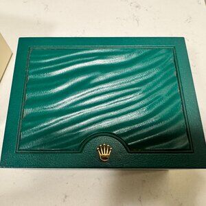 Rolex Watch Box Case 39137.01 Wave Small Green with outer box - Genuine